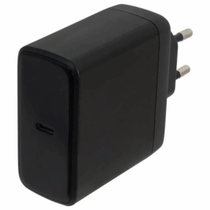 Cargador de pared gan fonestar power-c-100/ 1xusb tipo-c/ 100w/ negro