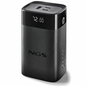 Powerbank 20000mah ngs twix20/ 65w/ compatible con portátiles/ negra