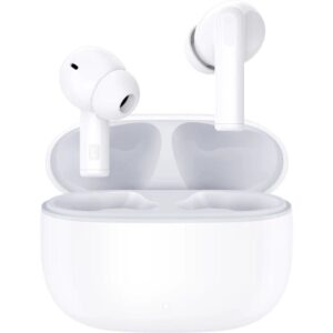 Auriculares bluetooth honor earbuds x7 lite con estuche de carga/ autonomía 7h/ blancos