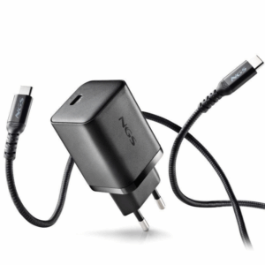 Cargador de pared gan ngs bud 65w/ 1xusb tipo-c/ 65w