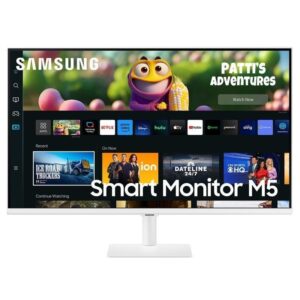 Smart monitor samsung m5 s27cm501eu 27'/ full hd/ smart tv/ multimedia/ blanco