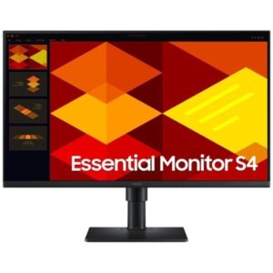 Monitor samsung essential monitor s4 s27d402gau 27'/ full hd/ regulable en altura/ negro