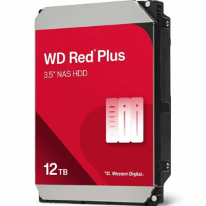 Disco duro western digital wd red plus nas 12tb/ 3.5'/ sata iii/ 256mb