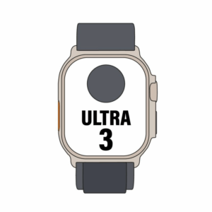 Apple watch ultra 3/ gps/ cellular/ 49mm/ caja titanio negro/ correa loop alpine negra m