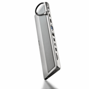 Docking usb tipo-c ngs wonderdock 12 pro/ 3xusb/ 2xhdmi/ 1xvga/ 1xrj45/ 1xlector de tarjetas/ 1xjack 3.5/ 1xusb tipo-c pd/ gris