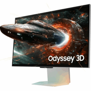 Monitor gaming samsung odyssey 3d g90xf s27fg904xu 27'/ 4k/ 1ms/ 165hz/ 3d/ multimedia/ regulable en altura/ plata