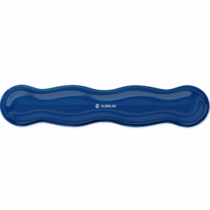 Reposamuñecas subblim ergo cristal flex/ azul oscuro