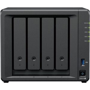Nas synology diskstation ds925+/ 4 bahías 3.5'- 2.5'/ 8gb ddr4/ formato torre