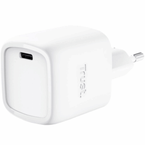 Cargador de pared gan trust maxo 30w/ 1xusb tipo-c/ 30w