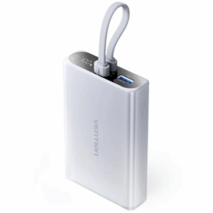 Powerbank 10000mah vention fhzm0/ 22.5w/ gris