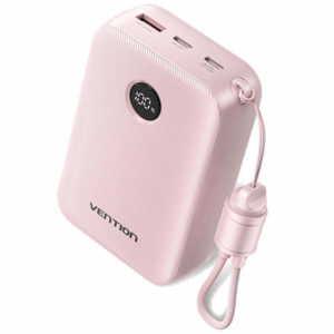 Powerbank 20000mah vention fkbp0-c/ 22.5w/ rosa