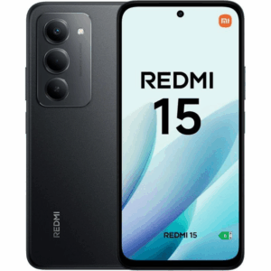 Smartphone xiaomi redmi 15 8gb/ 256gb/ 6.9'/ negro