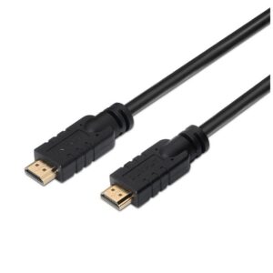 Cable hdmi aisens 1.4 a119-0103/ hdmi macho - hdmi macho/ 15m/ negro