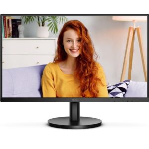 Monitor profesional aoc u27b3a 27'/ 4k/ multimedia/ regulable en altura/ negro