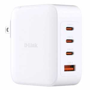 Cargador de pared gan d-link dcp-101/ 3xusb tipo-c/ 1xusb/ 100w