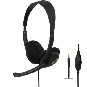 Auriculares fonestar home-35 con micrófono/ jack 3.5/ negros