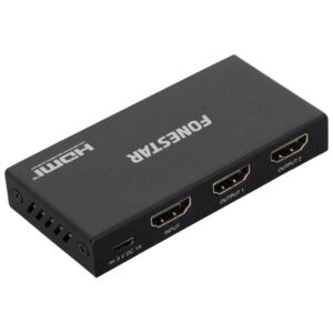 Duplicador hdmi fonestar fo-22s2ed/ 2x hdmi hembra - hdmi macho