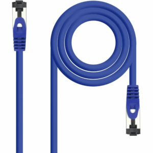 Cable de red rj45 sstp nanocable 10.20.2000-bl cat.8.1/ 50cm/ azul