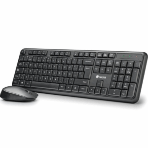 Teclado y ratón inalámbricos ngs harmony kit