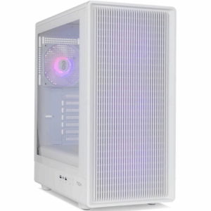 Caja gaming semitorre nox infinity iota/ blanca