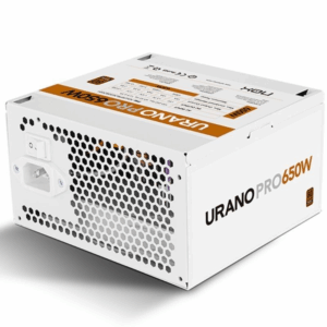 Fuente de alimentación nox hummer urano pro white/ 650w/ ventilador 12cm/ 80 plus bronze
