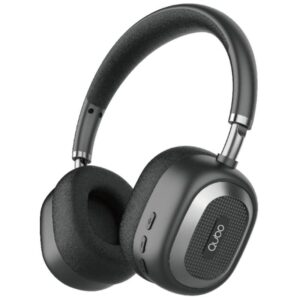 Auriculares inalámbricos qubo hd-100/ con micrófono/ bluetooth/ negros