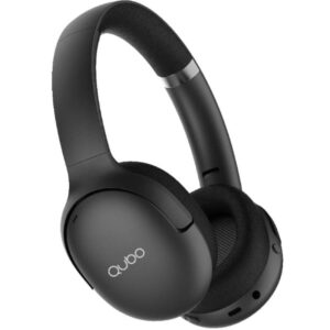 Auriculares inalámbricos qubo hd-400/ con micrófono/ bluetooth/ negros