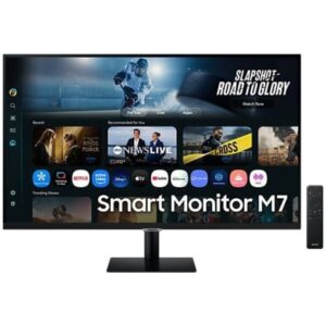 Smart monitor samsung m7 s32fm700uu 32'/ 4k/ multimedia/ smart tv/ negro