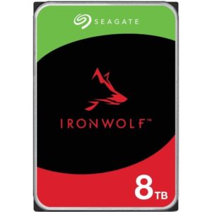Disco duro seagate ironwolf nas st8000vn002 8tb/ 3.5'/ sata iii/ 256mb