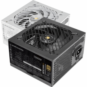Fuente de alimentación mars gaming mpb1000si/ 1000w/ ventilador 14cm/ 80 plus gold