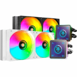 Sistema de refrigeración líquida mars gaming ml-visionpro240/ blanco