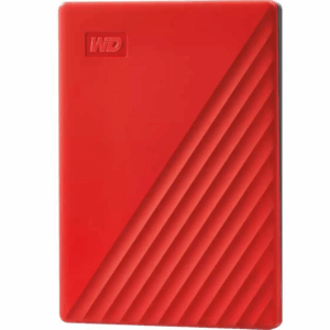 Disco externo western digital my passport 2tb/ 2.5'/ usb 3.2/ rojo