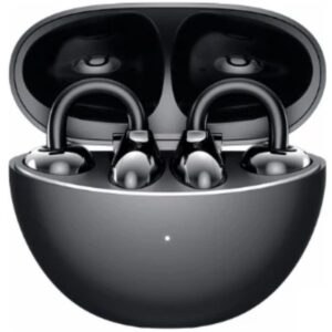 Auriculares bluetooth honor choice earbuds clip con estuche de carga/ autonomía 7h/ negros