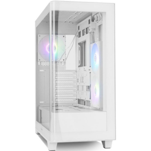 Caja gaming semitorre nox hummer ether/ blanca