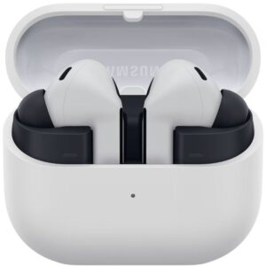 Auriculares bluetooth samsung galaxy buds 3 fe con estuche de carga/ autonomía 8.5h/ gris