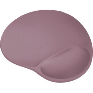 Alfombrilla ergonómica trust bigfoot pad/ 16 x 205 x 236mm/ rosa