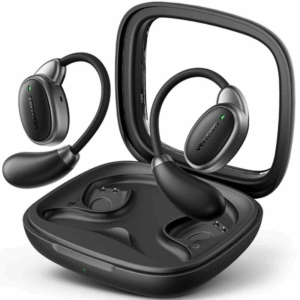 Auriculares deportivos bluetooth vention open ear openbeat o15 nbtb0 con estuche de carga/ negros